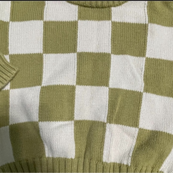 Little Co. by Lauren Conrad Knit Checkered Sweater - Picture 3 of 7